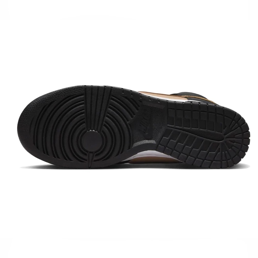NIKE WOMEN'S DUNK HIGH LXX “BLACK FLAX” (BLACK/FLAX-VACHETTA TAN-WHITE)